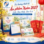 Xu hướng thiết kế Ấn phẩm Xuân 2027: Lịch, Bưu thiếp, Bao lì xì cho doanh nghiệp